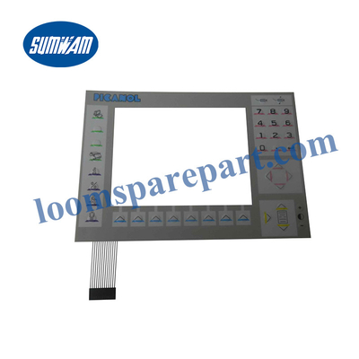 La tela Picanol asoma el panel B155819 B163113 BA300360 del interruptor de membrana de los recambios