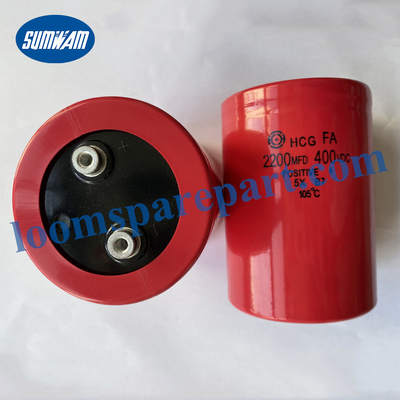 Recambios del telar de Picanol del condensador 2200 frecuencia intermedia 400V DC