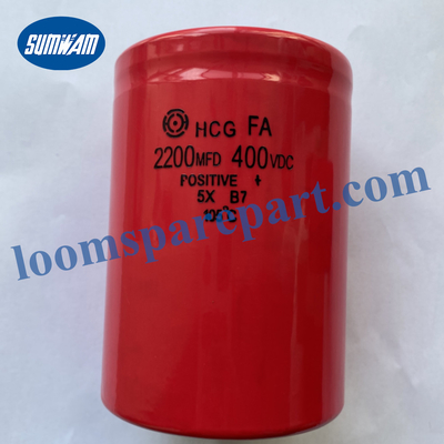 Recambios del telar de Picanol del condensador 2200 frecuencia intermedia 400V DC